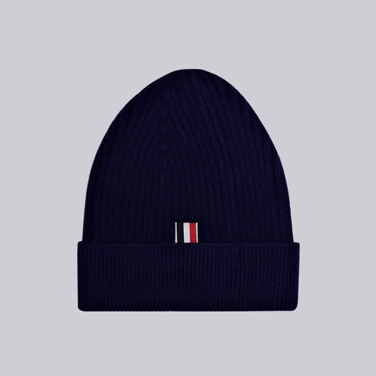 Unisex four-stripe knitted hat