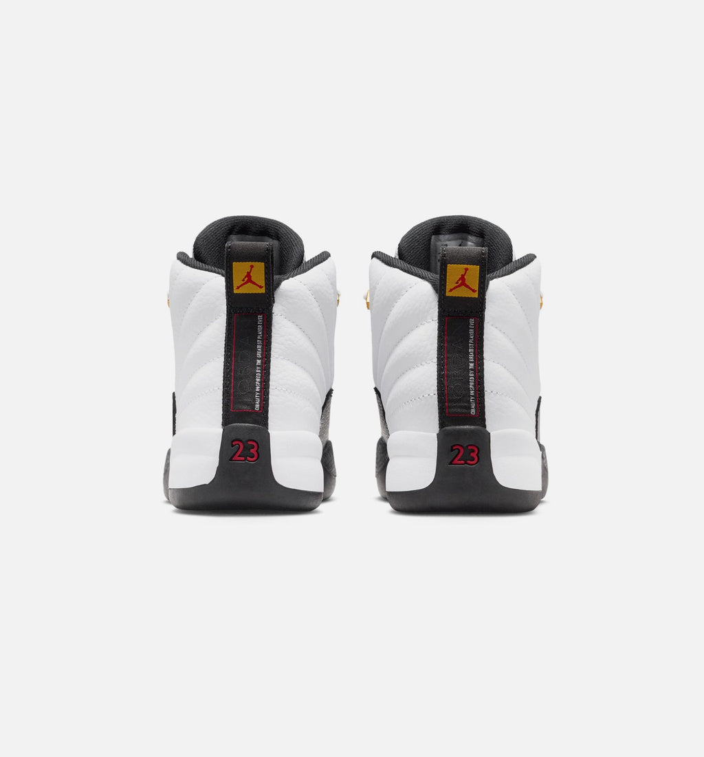 Air Jordan 12 Retro Taxi Preschool Sneakers