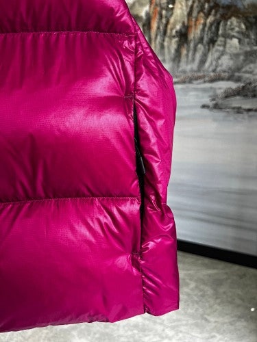 Canada Goose Puffer Vest in Fuchsia Pink with Glossy Finish