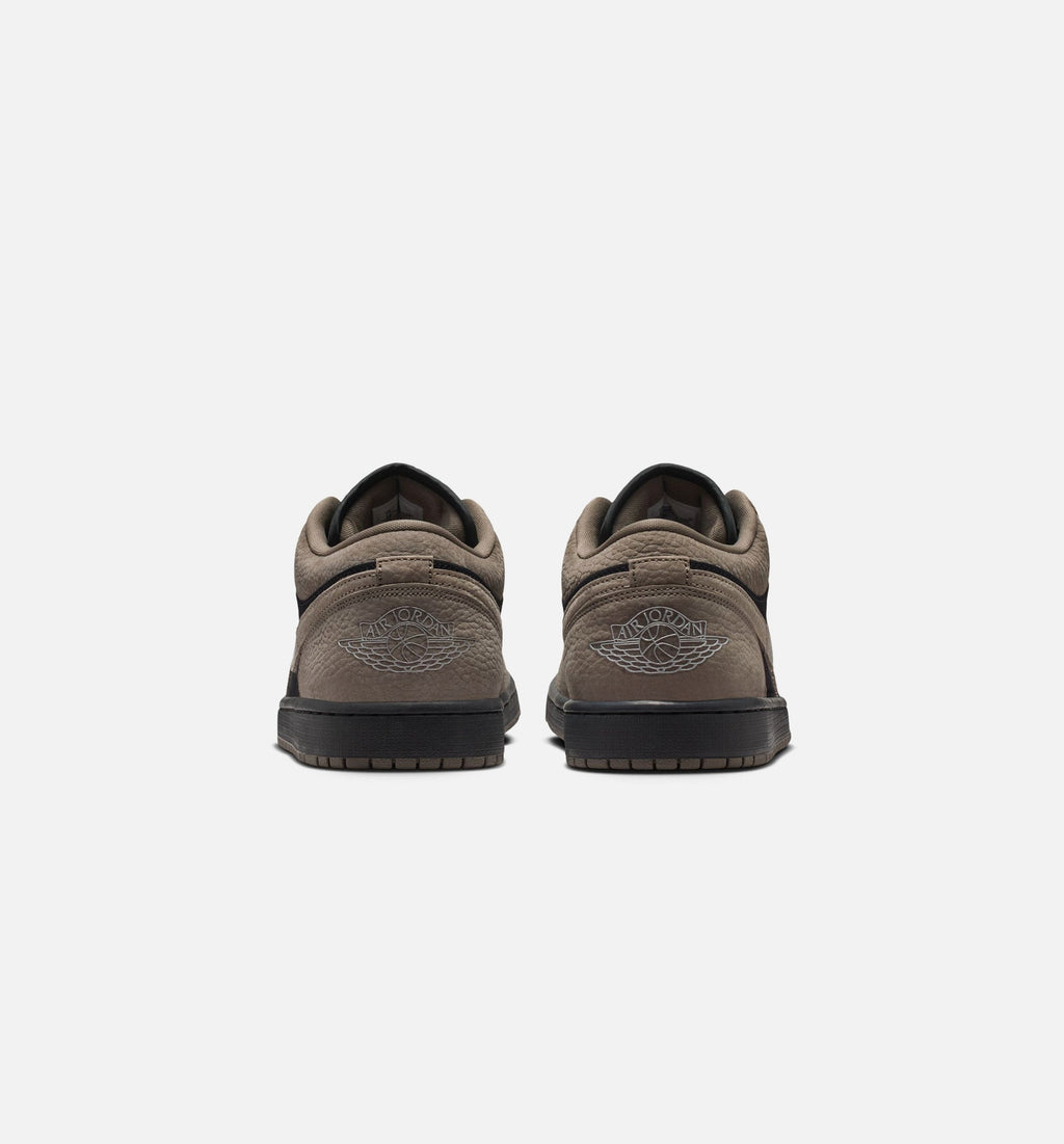 Air Jordan 1 Low SE Mens Lifestyle Shoe - Black/Olive Grey/Light Wild Mango