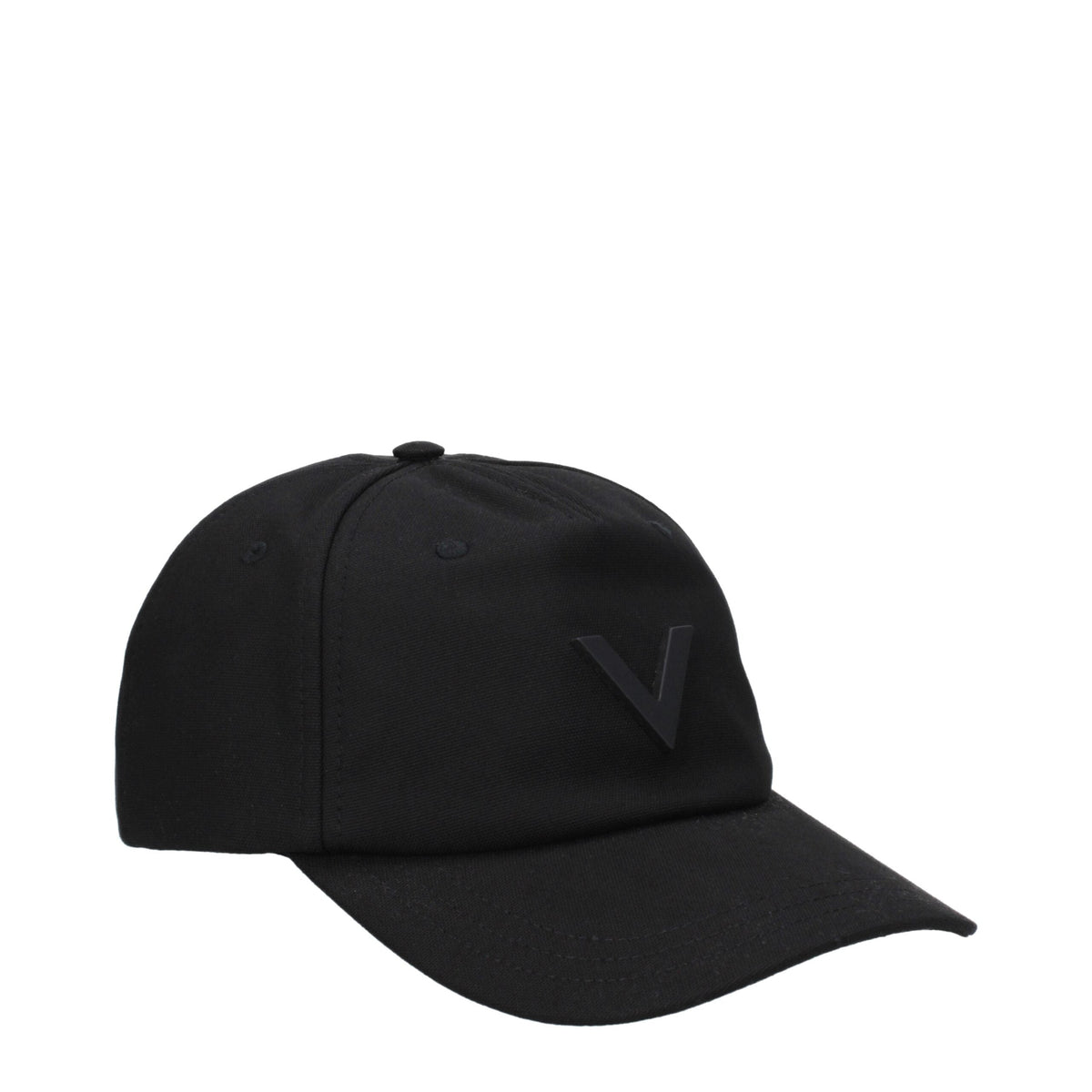 Valentino Garavani Black Cotton Hat