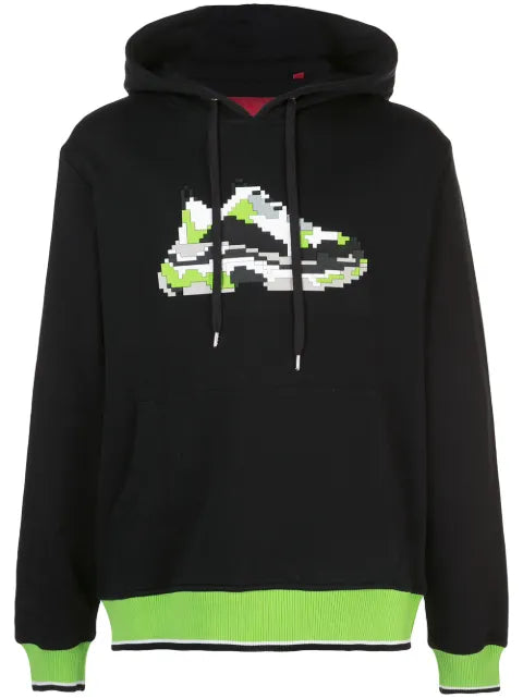 Mostly Heard Rarely Seen 8-Bit Mint Wave jersey hoodie