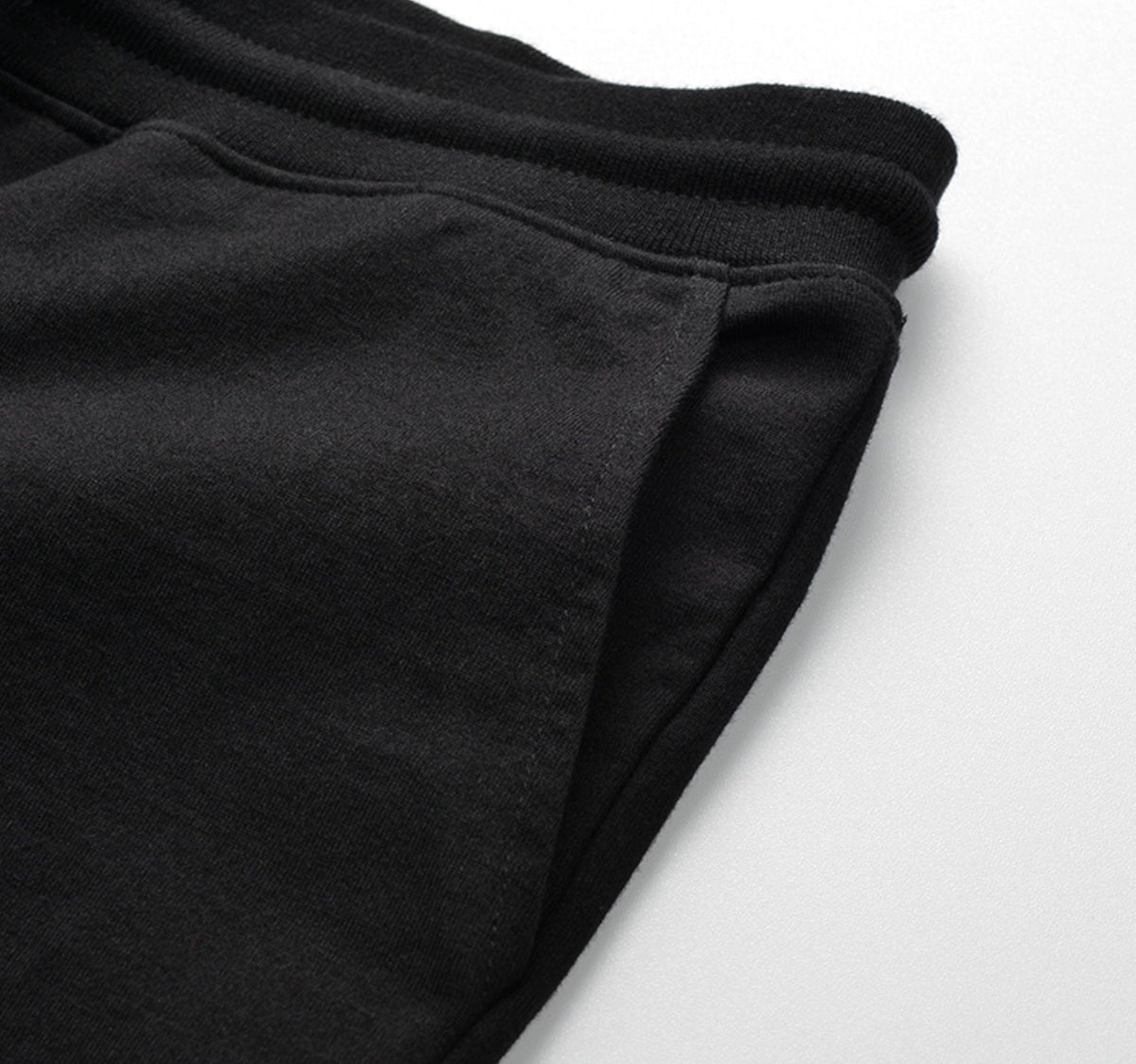 Thom Browne Style Men's Casual Sweatpants - Cotton Signature Four-Bar Detail