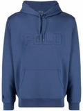 Polo Ralph Lauren embossed-logo drawstring hoodie