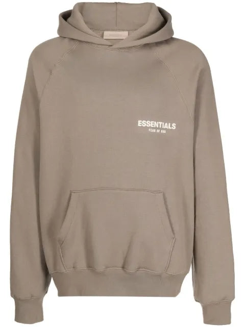 FEAR OF GOD ESSENTIALS logo-print long-sleeve hoodie
