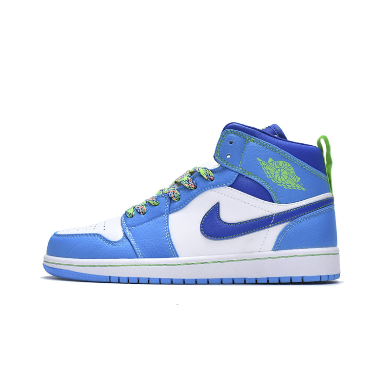 Air Jordan 1 Mid SE Sprite Blue (GS) Reps Sneaker DA8010-400