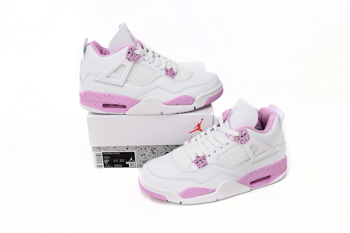 Air Jordan 4 Retro Pink Oreo Reps Sneakers CT8527-116