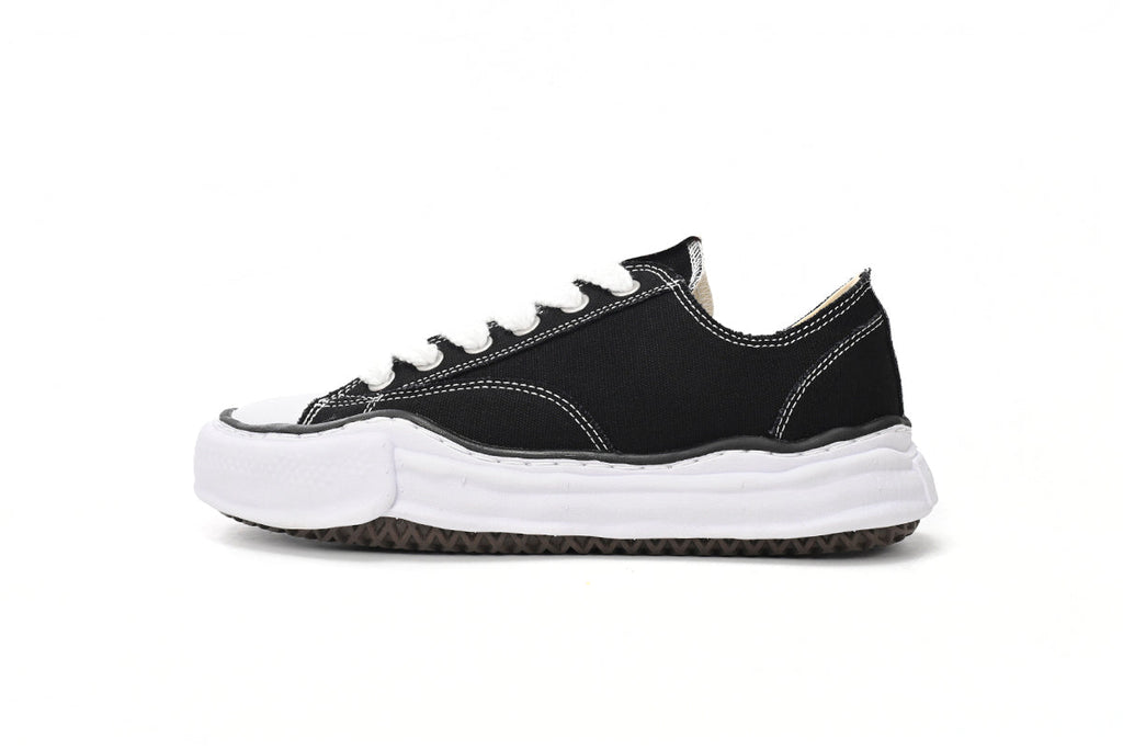 Rsnow Maison Mihara Yasuhiro Peterson OG Sole Canvas Low Black NO.722 A01FW702