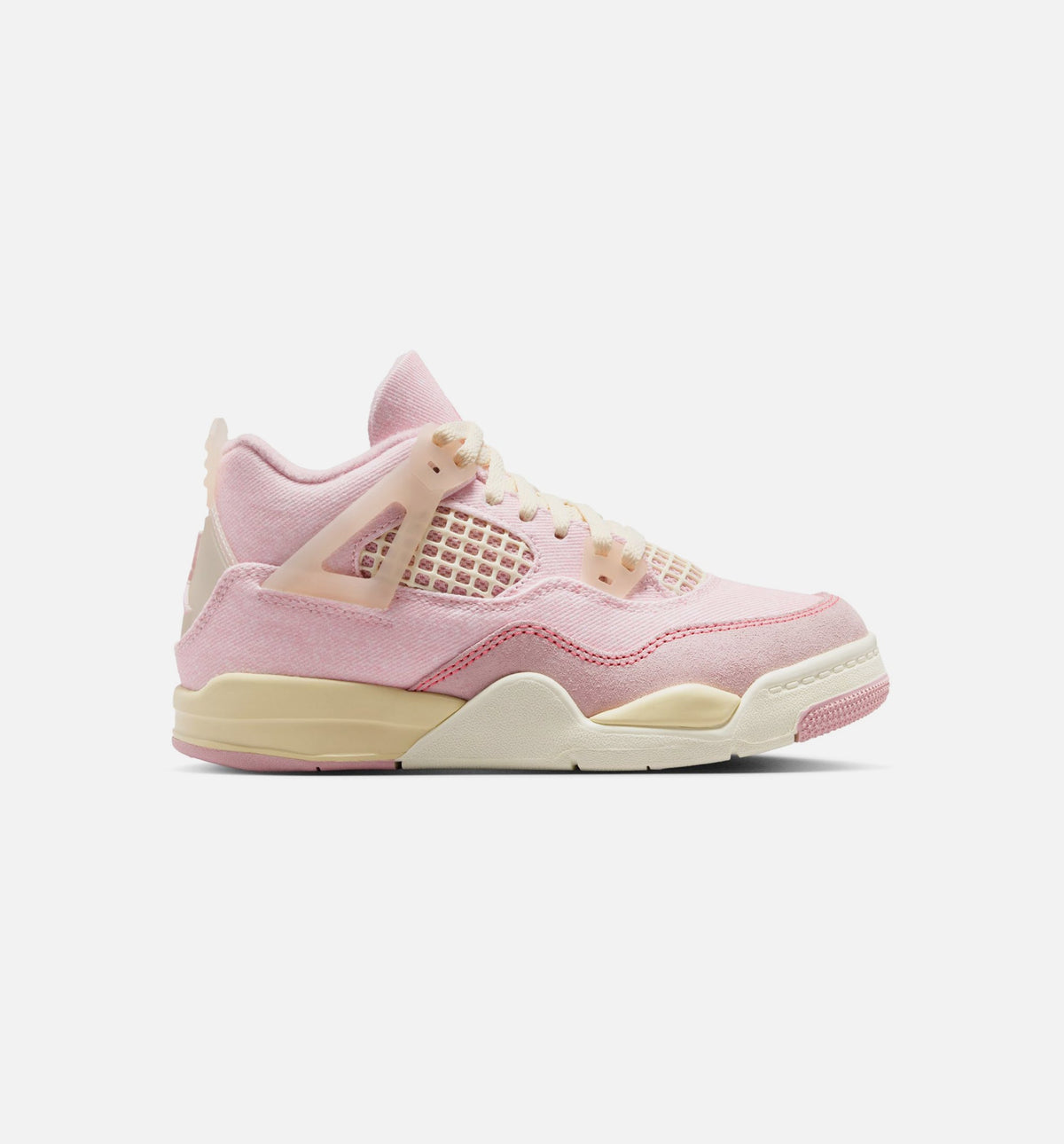 Air Jordan 4 Retro Pink Pearl And Iced Carmine Preschool Lifestyle Shoes - Pink Pearl/Iced Carmine/Coconut Milk