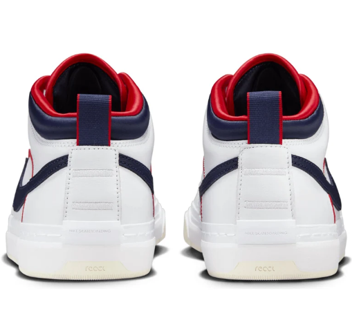 Nike React Leo SB 'White Midnight Navy'