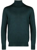 Cruciani roll-neck cashmere blend jumper