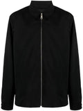 Prada zip-up wool blend shirt jacket