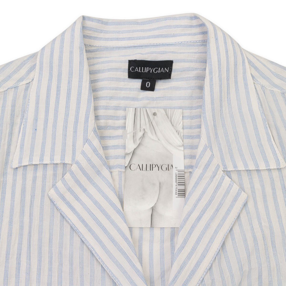 STRIPE BLUE BOWLING SHIRT