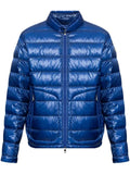 Moncler metallic finish down jacket