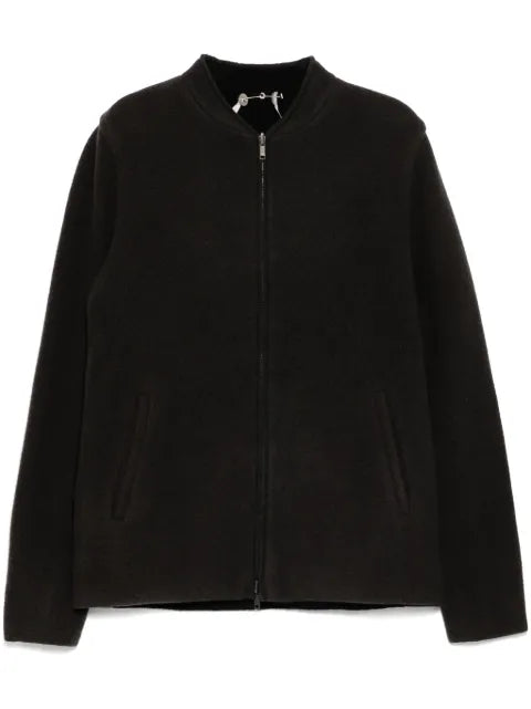 Label Under Construction baseball collar jacket