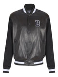 Balmain bomber jacket in leather
