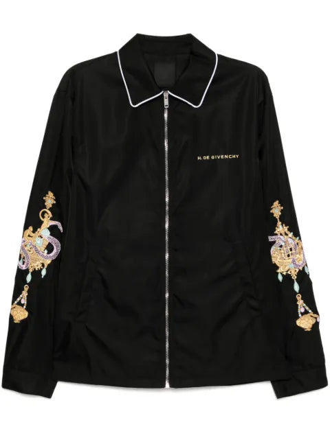 Givenchy jacket with chandelier and snake embroideries