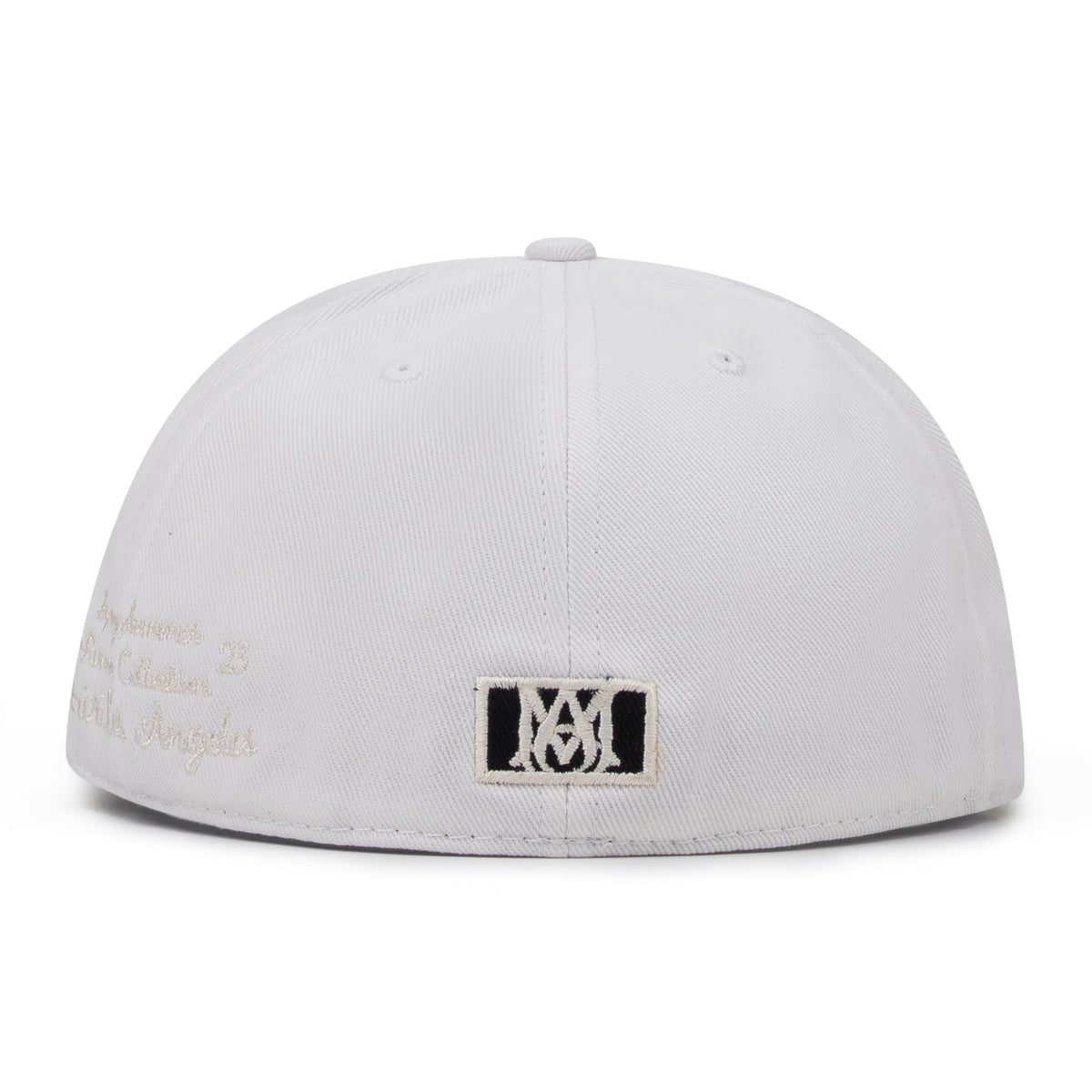 White MA Fitted Cap