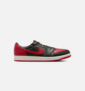 Air Jordan 1 Retro Low OG 'Banned' - Men's Lifestyle Sneaker (Black/Black/Varsity Red/Summit White)