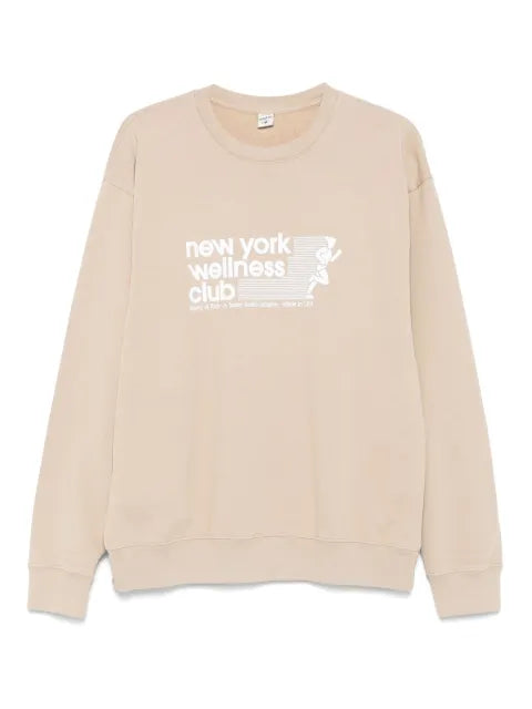 Sporty & Rich USA Wellness Club crewneck sweatshirt