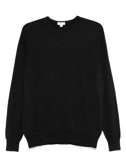 Sunspel fine-knit merino jumper