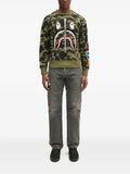 A BATHING APE® 1St Camo Shark Crewneck sweatshirt
