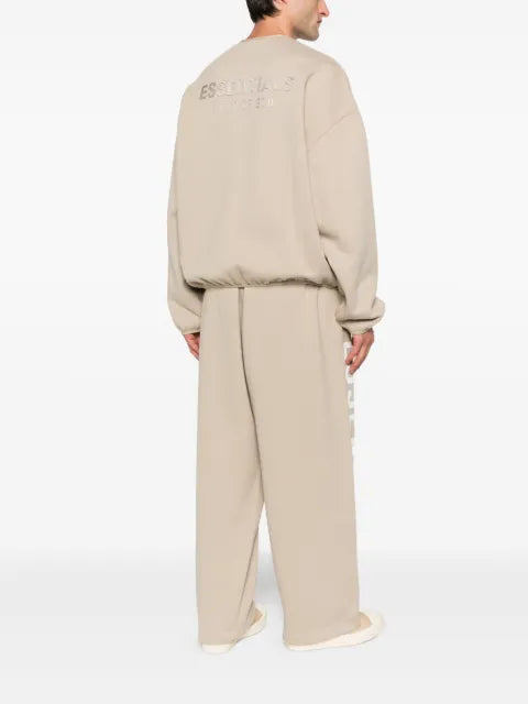 FEAR OF GOD ESSENTIALS logo-plaque cotton sweatshirt