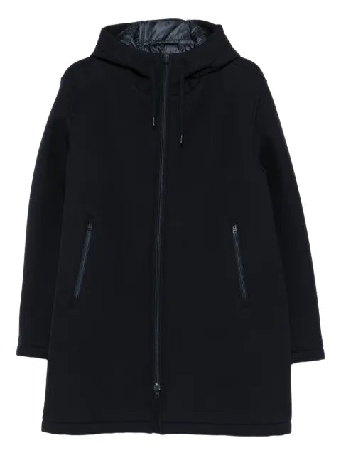 Herno zip-front hooded jacket
