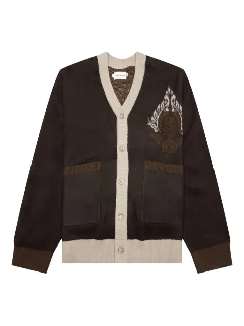Honor The Gift jacquard wool cardigan