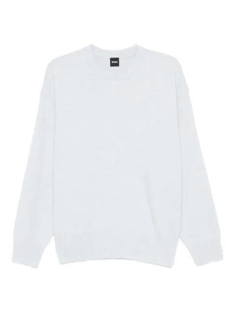BOSS crew-neck wool sweater