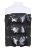 Casablanca colour-block ripstop-puffer gilet