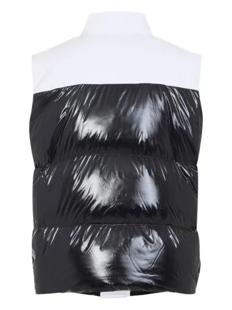 Casablanca colour-block ripstop-puffer gilet