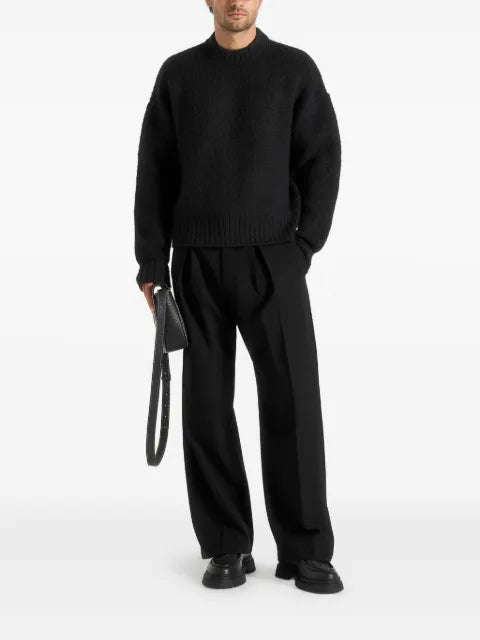Manière De Voir KW001 brushed wool knit jumper