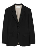AMI Paris new wool straight single breasted jacket