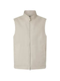 Zegna zip linen vest