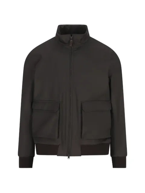 Herno pocket bomber jacket