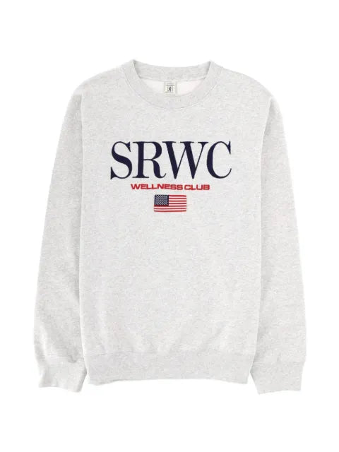Sporty & Rich embroidered-logo sweatshirt