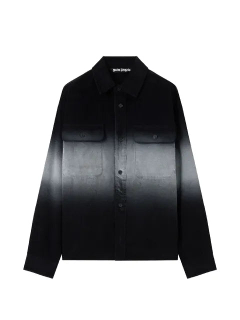 Palm Angels gradient-effect shirt jacket