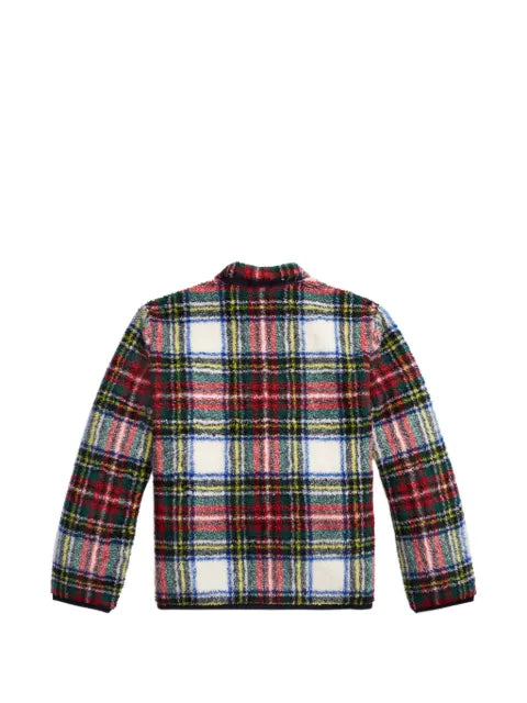 Polo Ralph Lauren tartan fleece sweatshirt