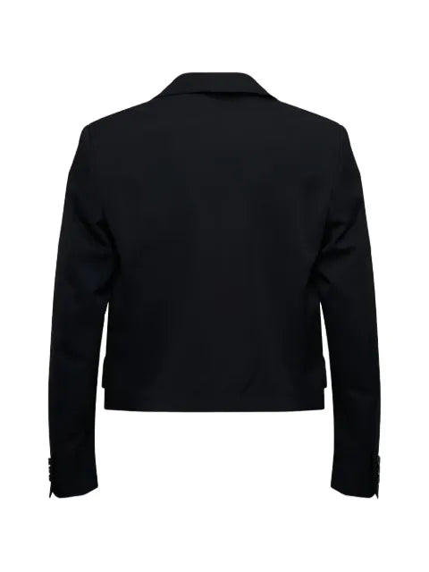 Comme des Garçons Homme Plus notched-lapels cropped blazer