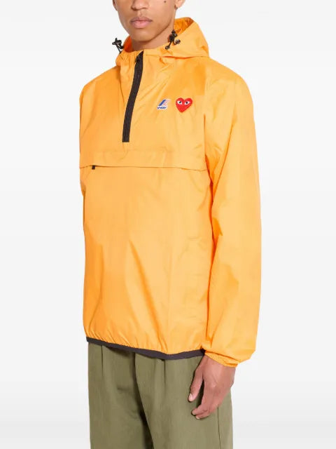 Comme Des Garçons x K-Way Play half-zip jacket