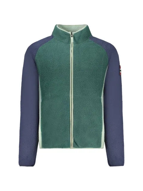 NORWAY 1963 colour-block fleece jacket