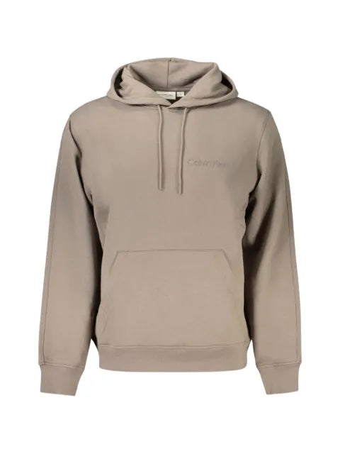 Calvin Klein logo-embroidered hoodie