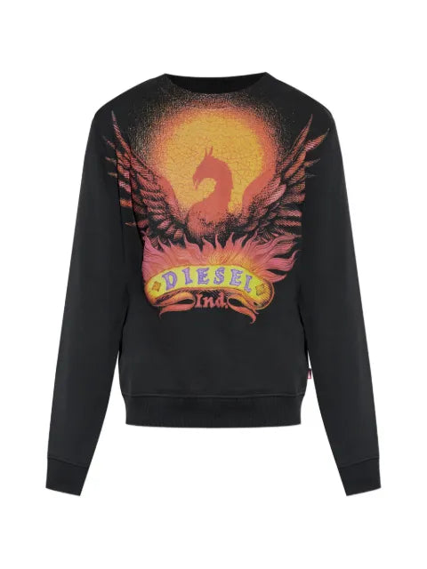 Diesel S-Ginn-AA2 graphic-print sweatshirt