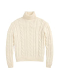 Ralph Lauren Purple Label cable-knit roll-neck sweater