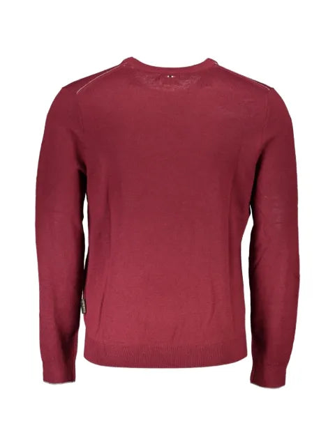 Napapijri Damavand logo-patch crew-neck sweater