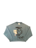 Paly airbrush-print distressed sweatshirt