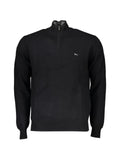 Harmont & Blaine embroidered-logo half-zip sweater