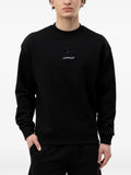 HUGO tortoise-logo sweatshirt in cotton terry