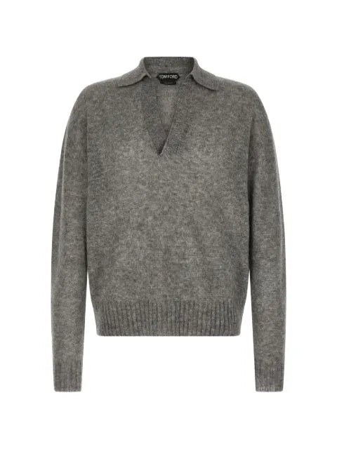 TOM FORD polo-collar sweater
